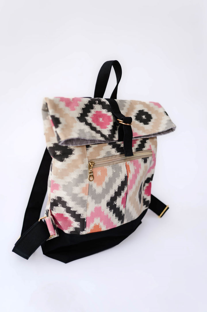 Geometric Design Back Pack