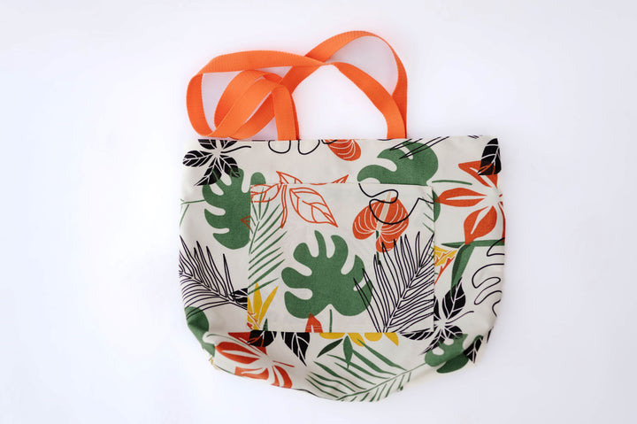 Tropical Canvas Tote