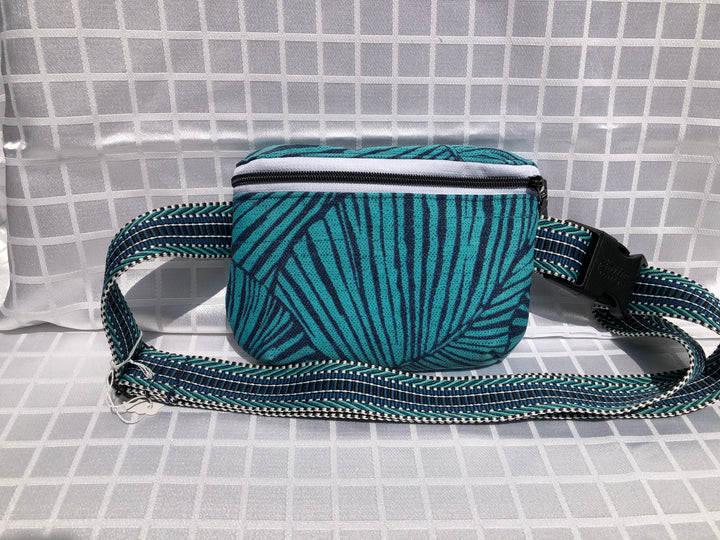 Turquoise & Blue Small Crossbody