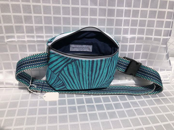 Turquoise & Blue Small Crossbody