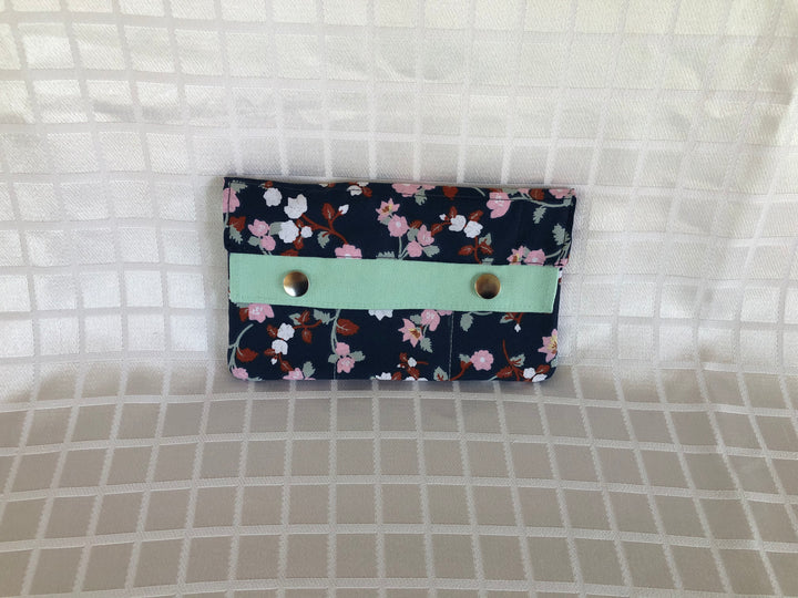 Floral & Mint Wallet