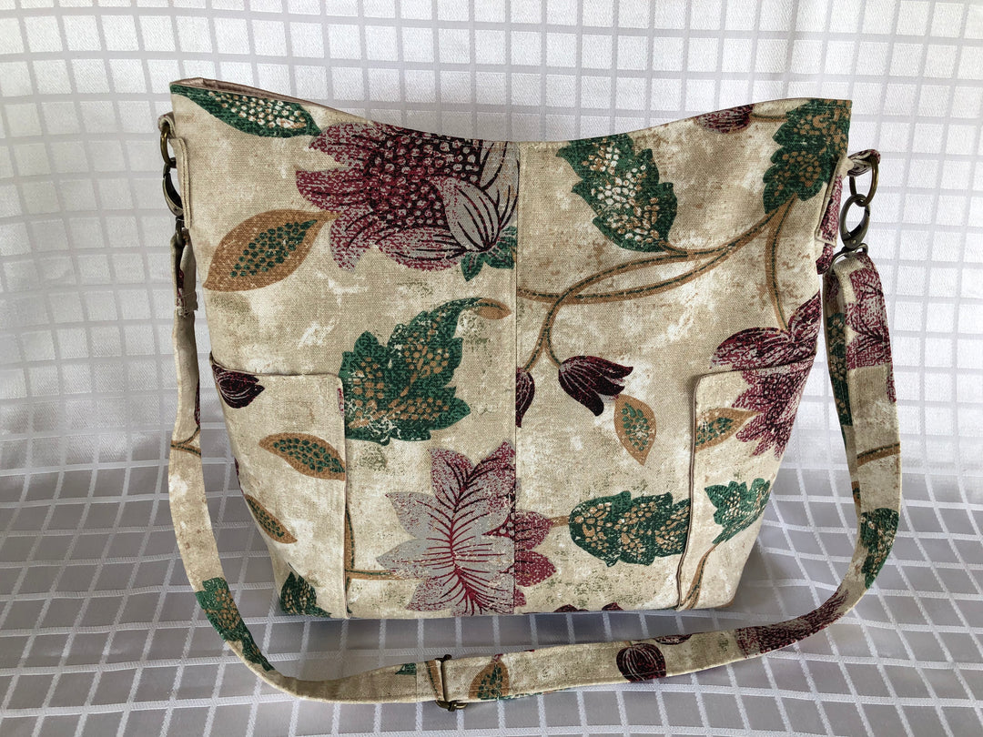 Large Floral Bucket Handbag