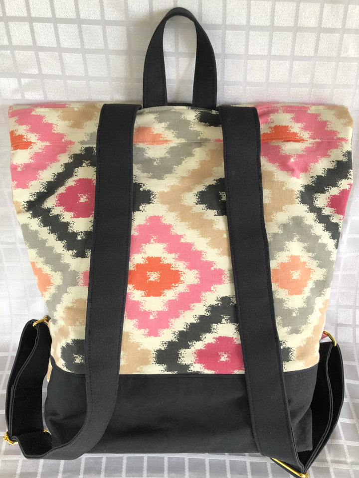 Geometric Design Back Pack