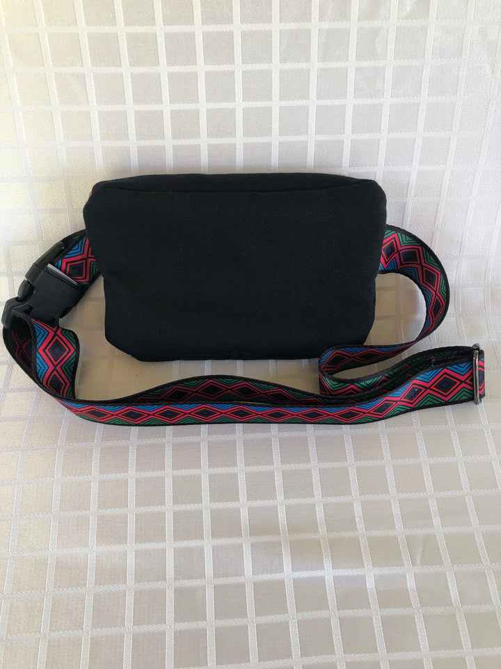 Black & Colorful Small Crossbody