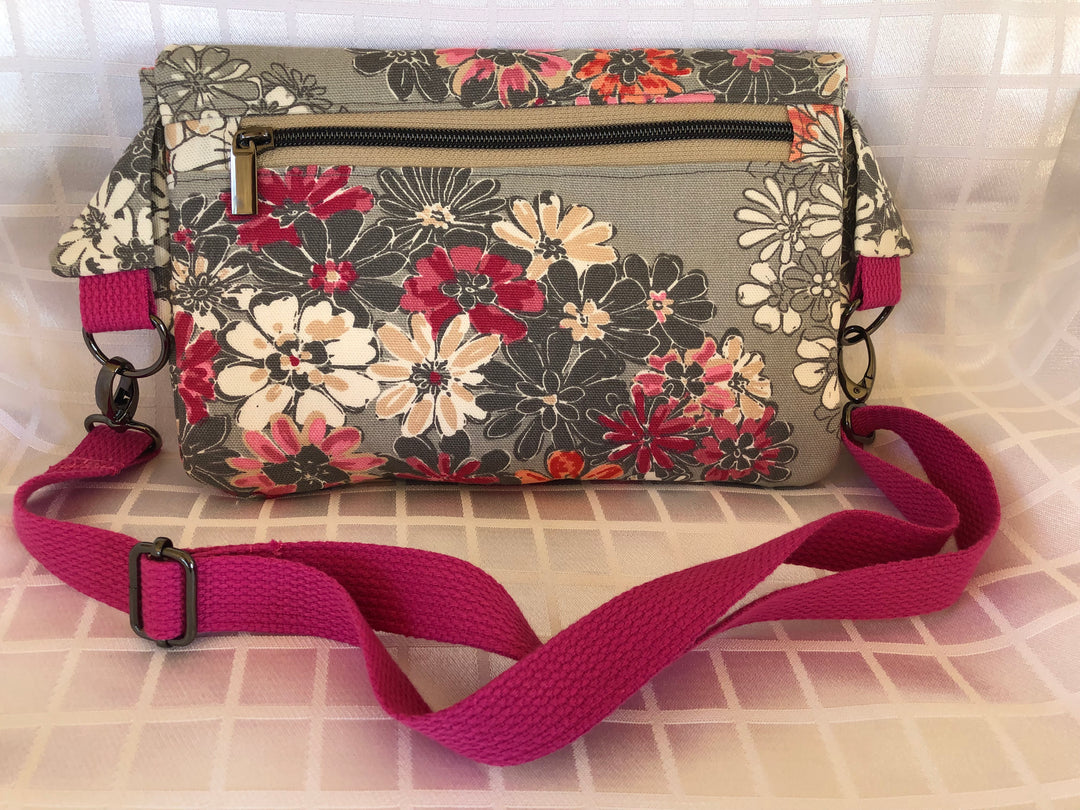 Floral on Neutral Crossbody