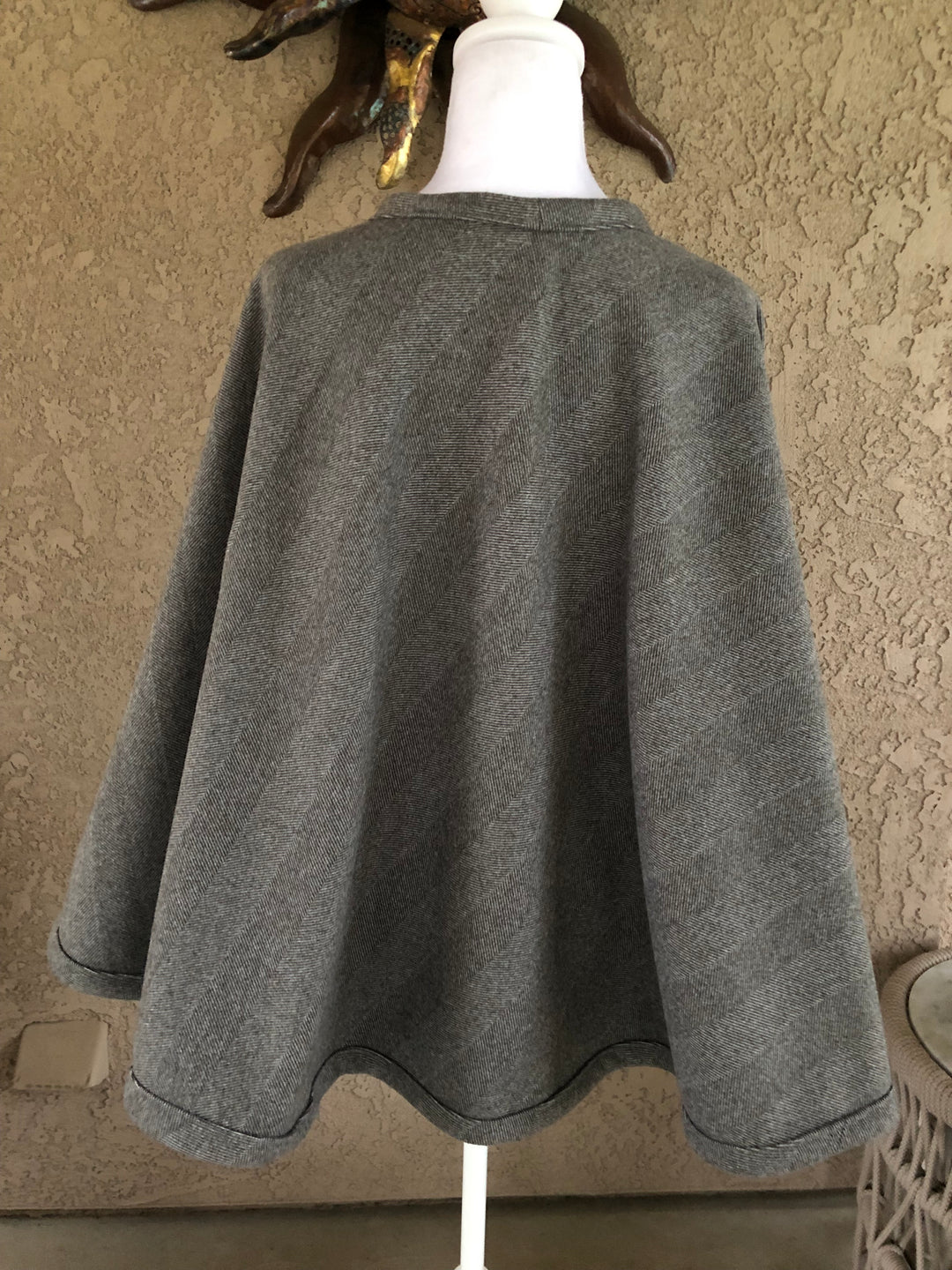 Herringbone Circle Cape