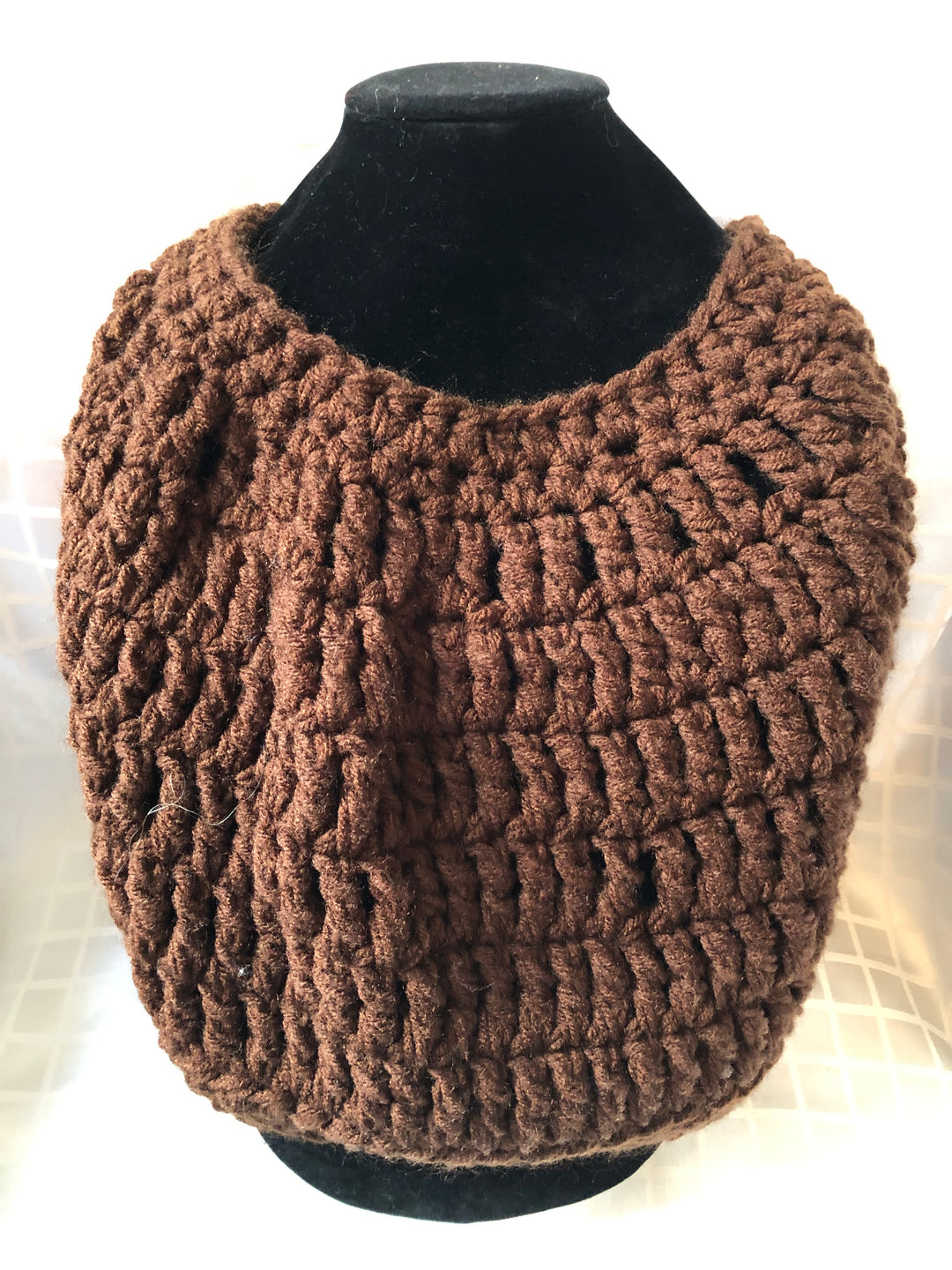 Crochet Neck Cozy - Heavier Yarn