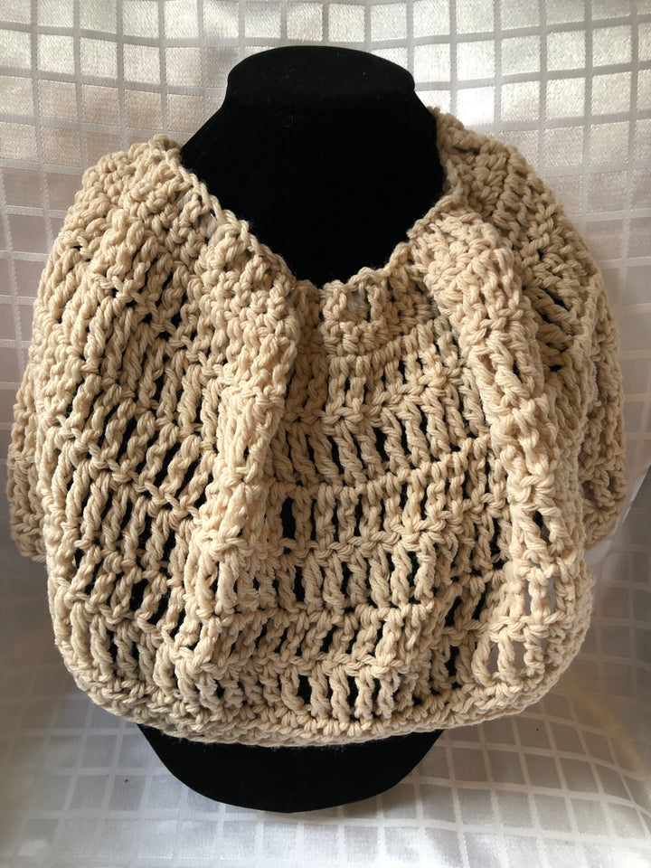 Crochet Neck Cozy - Lightweight yarn