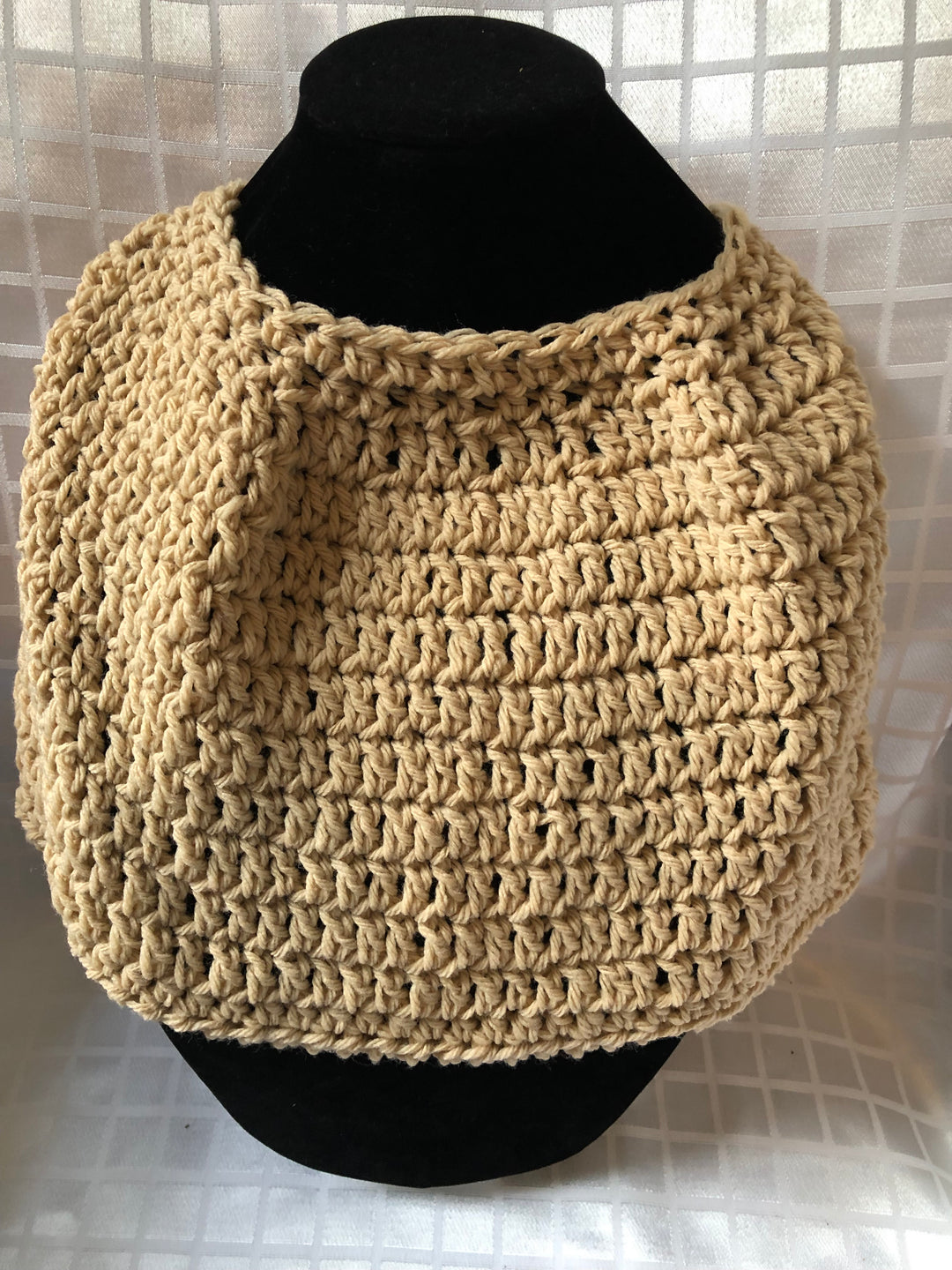 Crochet Neck Cozy - Lightweight yarn