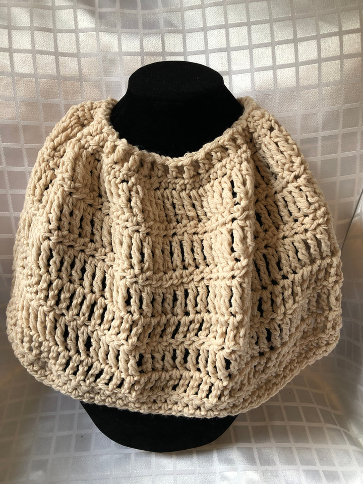 Crochet Neck Cozy - Lightweight yarn