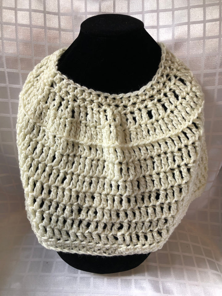 Crochet Neck Cozy - Lightweight yarn