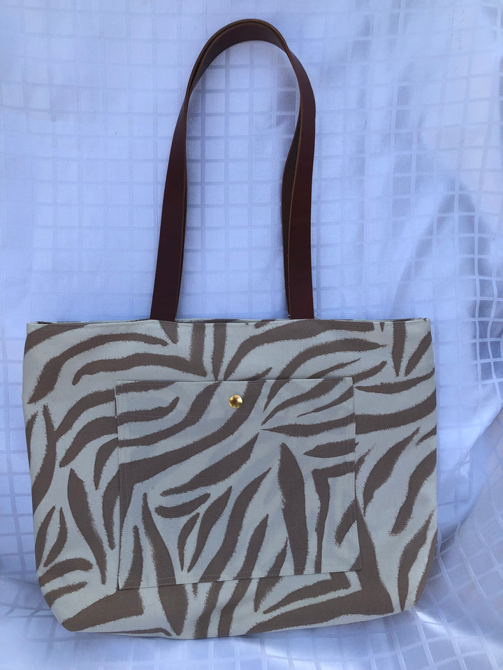 Tiger Print Tote