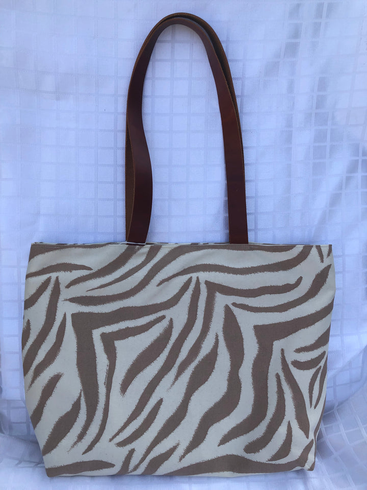 Tiger Print Tote